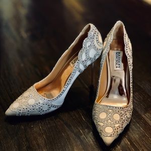 Badgley Mischka wedding shoes
